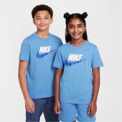 юношеска,тениска,разпродажба,nike,детски,тениски,nike,sportswear,t,shirt,junior,blue,beyond