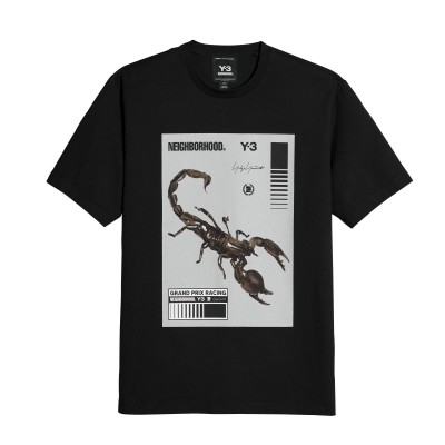 тениска,мъжки,тениски,y3,x,neighborhood,scorpion,graphic,t,shirt,black,granite