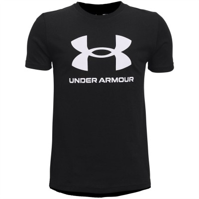 разпродажба,under,armour,детски,тениски,under,armour,ua,sportstyle,logo,short,sleeve,black