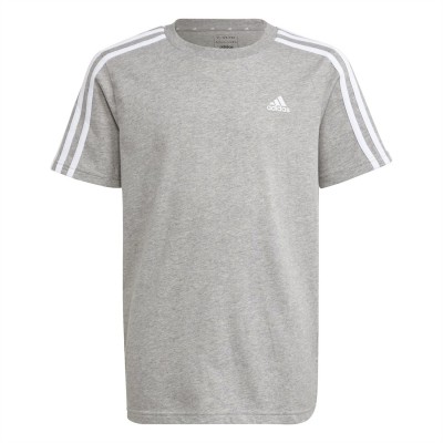 юношеска,тениска,детски,тениски,adidas,stripe,essentials,t,shirt,junior,grey