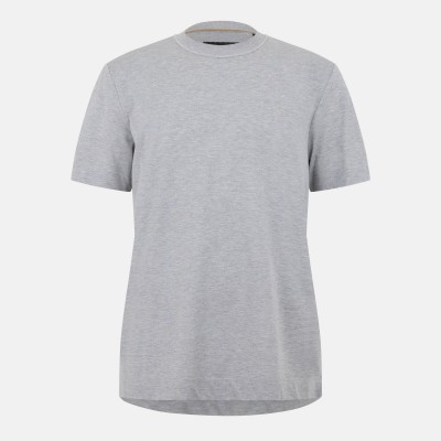 тениска,мъжки,тениски,boss,men,s,tesar,regular,fit,t,shirt,silver
