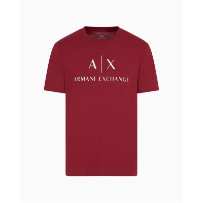 тениска,armani,exchange,logo,t,shirt,cabernet,14bv