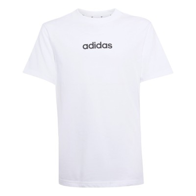 юношеска,тениска,разпродажба,adidas,детски,тениски,adidas,logo,t,shirt,junior,white,black,lin