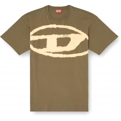 тениска,мъжки,тениски,diesel,men,s,oversized,t,shirt,green