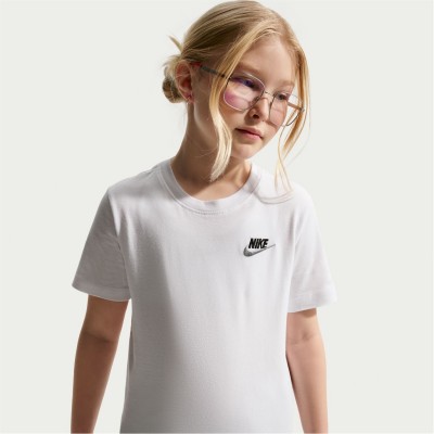 детска,тениска,разпродажба,nike,детски,3/4,панталони,детски,тениски,nike,futura,t,shirt,junior,boys,white,black