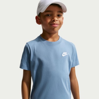 детска,тениска,детски,тениски,nike,futura,t,shirt,junior,boys,work,blue