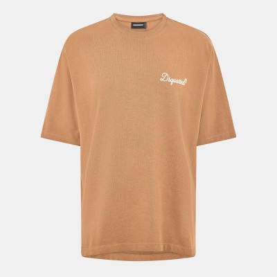 тениска,мъжки,тениски,dsquared2,men,s,dsq,signature,oversized,t,shirt,chocolate