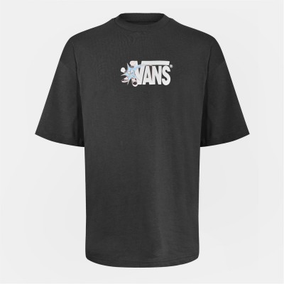 тениска,облекла,на,разпродажба,дамски,топове,vans,vsuper,ss,black,t,shirt,unisex,adults,black
