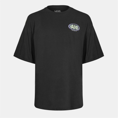 тениска,дамски,топове,vans,road,stop,ss,black,t,shirt,unisex,adults,black