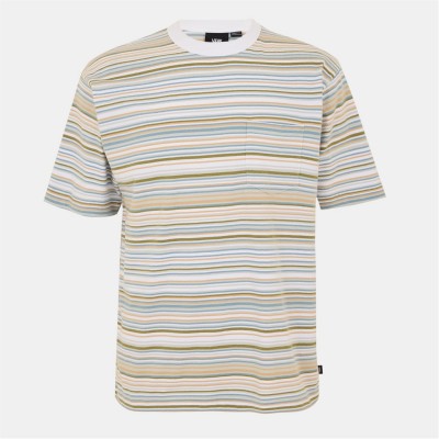 тениска,дамски,топове,vans,braden,stripe,knit,white,t,shirt,unisex,adults,white