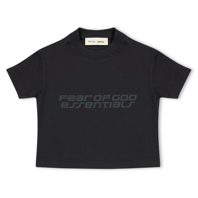 детска,тениска,fear,of,god,essentials,unisex,kids,regular,fit,logo,t,shirt,vintage,black