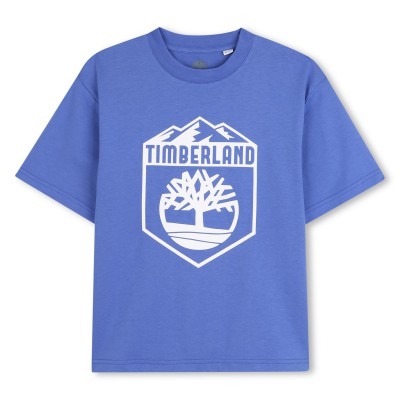 тениска,детски,3/4,панталони,timberland,kids',timb,large,logo,t,shirt,blue