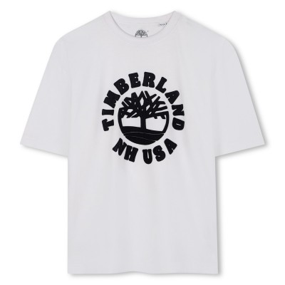тениска,детски,3/4,панталони,timberland,kids',timb,logo,t,shirt,white,black