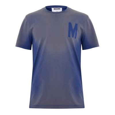 тениска,мъжки,тениски,moschino,men,s,logo,oversized,t,shirt,multi,blue