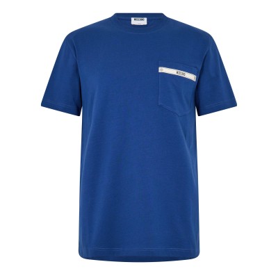 тениска,мъжки,тениски,moschino,men,s,tape,t,shirt,blue