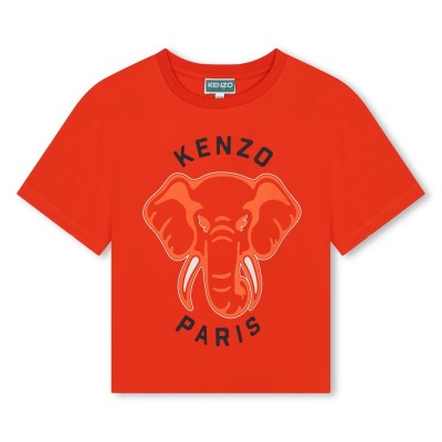детска,тениска,детски,3/4,панталони,kenzo,unisex,kids',logo,regular,fit,t,shirt,red,99a