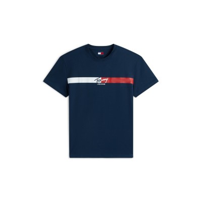 мъжки,тениски,tommy,jeans,tj,signature,strp,t,sn62,dark,night,navy