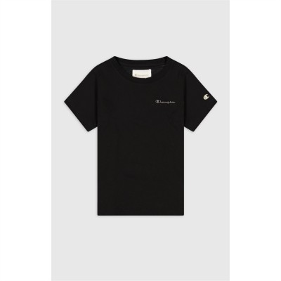 детски,облекла,champion,t,shirt,junior,girls,black