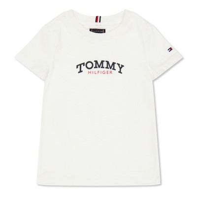 тениска,tommy,hilfiger,kids,mono,t,shirt,white,ybr