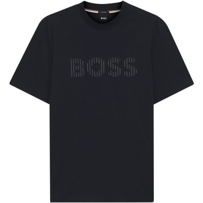 тениска,облекла,на,разпродажба,мъжки,тениски,boss,men's,t,shirt,dark,blue,404