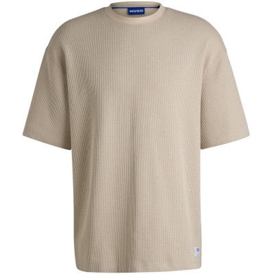 тениска,мъжки,тениски,hugo,waffle,t,shirt,white,121