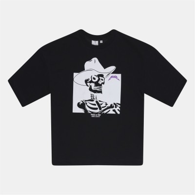 тениска,облекла,на,разпродажба,мъжки,тениски,rose,london,london,ride,or,die,t,shirt,black