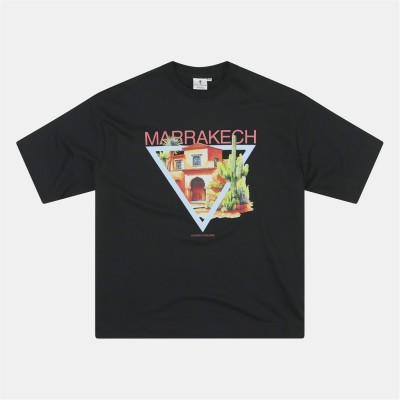 тениска,облекла,на,разпродажба,мъжки,тениски,rose,london,london,marrakech,t,shirt,black