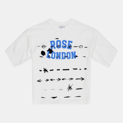 тениска,облекла,на,разпродажба,мъжки,тениски,rose,london,london,graffiti,stripe,t,shirt,off,white