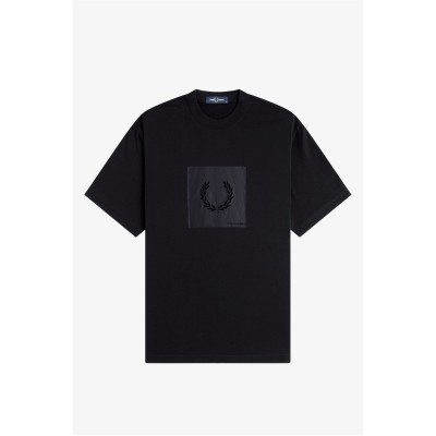 мъжки,тениски,fred,perry,fred,box,graphic,t,sn62,black,102