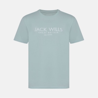 мъжка,тениска,мъжки,тениски,jack,wills,carnaby,logo,t,shirt,mens,light,blue