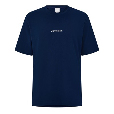тениска,мъжки,тениски,calvin,klein,men's,logo,t,shirt,navy,iris
