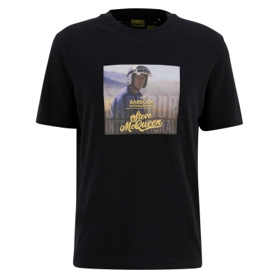 тениска,мъжки,тениски,barbour,international,mens,walde,graphic,t,shirt,black,bk11