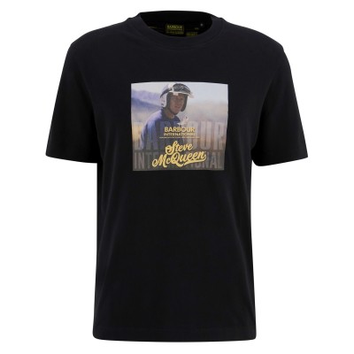 тениска,облекла,на,разпродажба,мъжки,тениски,barbour,international,mens,walde,graphic,t,shirt,black,bk11