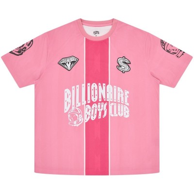 облекла,на,разпродажба,мъжки,тениски,billionaire,boys,club,arch,logo,footy,shirt,pink