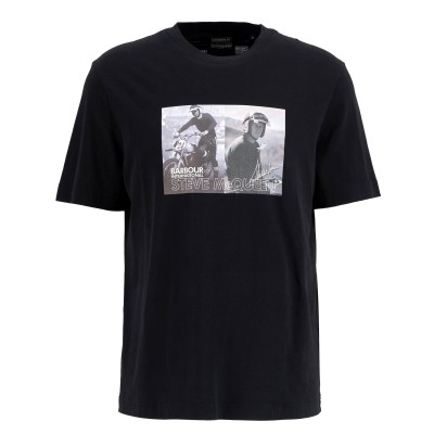 тениска,мъжки,тениски,barbour,international,mens,hellen,t,shirt,black