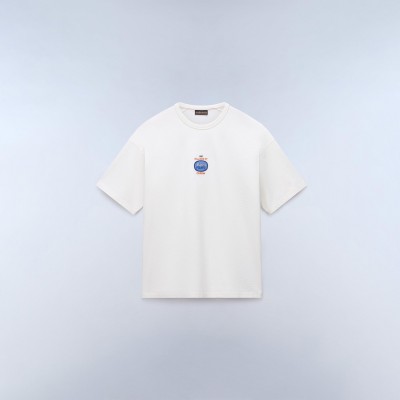 мъжка,тениска,мъжки,тениски,napapijri,napa,krous,tee,mens,white,heron