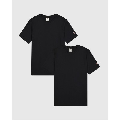 тениска,мъжки,тениски,champion,icons,2,pack,t,shirts,black