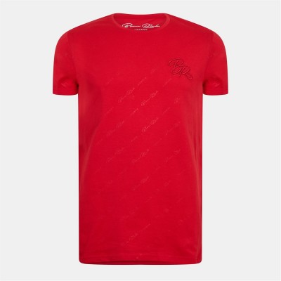 тениска,born,rich,skript,tee,sn99,red