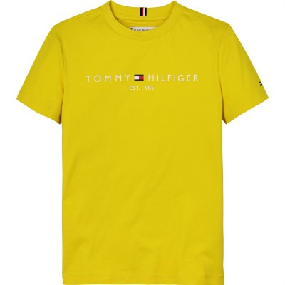 юношеска,тениска,детски,облекла,tommy,hilfiger,essential,t,shirt,juniors,valley,yellow