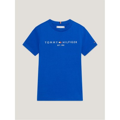 юношеска,тениска,детски,облекла,tommy,hilfiger,essential,t,shirt,juniors,ultra,blue
