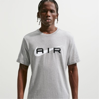 тениска,разпродажба,nike,мъжки,тениски,nike,men's,t,shirt,grey,air,swoosh