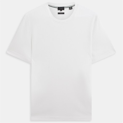 облекла,на,разпродажба,мъжки,тениски,ted,baker,ted,baker,ss,slim,soft,touch,tee,white
