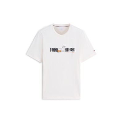 тениска,мъжки,тениски,tommy,hilfiger,men,s,t,shirt,ivory,petal