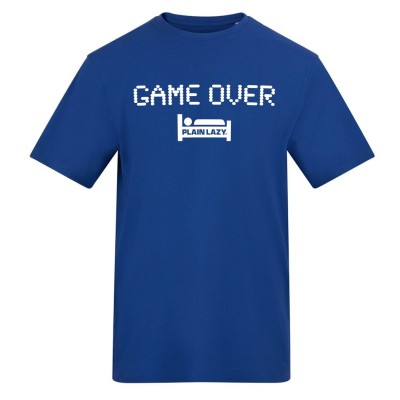 plain,lazy,plain,lazy,printed,tee,game,over