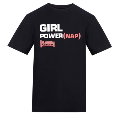 plain,lazy,plain,lazy,printed,tee,girl,power(nap)