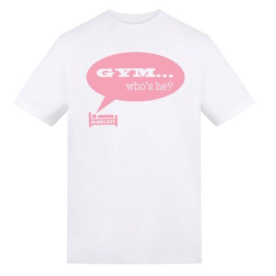 plain,lazy,plain,lazy,printed,tee,gym,who's,he?