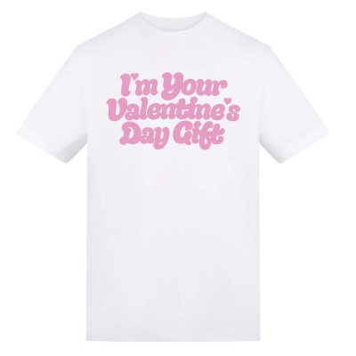 дамски,тениски,дамски,топове,мъжки,горнища,размер+,мъжки,облекла,размер,awd,printed,adults,valentines,day,tee,i'm,your,valentine's,day,gift