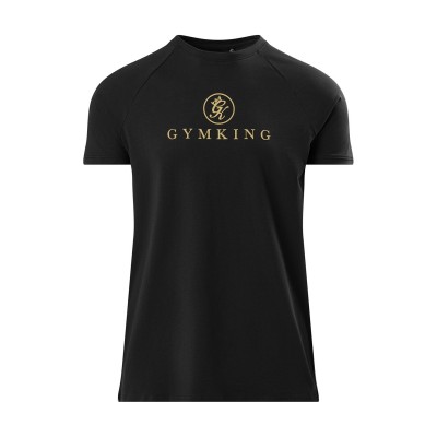 облекла,на,разпродажба,мъжки,тениски,gym,king,gym,king,pro,tee&#160;,black,gold