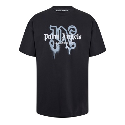 тениска,облекла,на,разпродажба,мъжки,тениски,palm,angels,palm,la,mono,tee,sn99,black,off,white