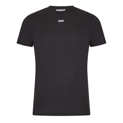тениска,облекла,на,разпродажба,мъжки,тениски,off,white,men's,slim,fit,t,shirt,black